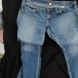 Silver Jeans Women's Blue Boot Cut Jeans